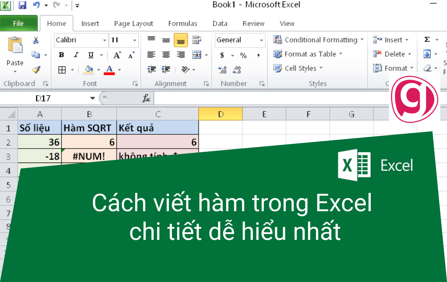 H ng d n c ch vi t c c h m trong excel chi ti t d hi u nh t